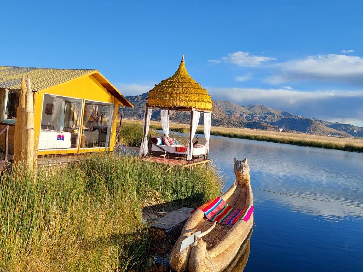 Uros Lodge Peru Puno Exterior foto