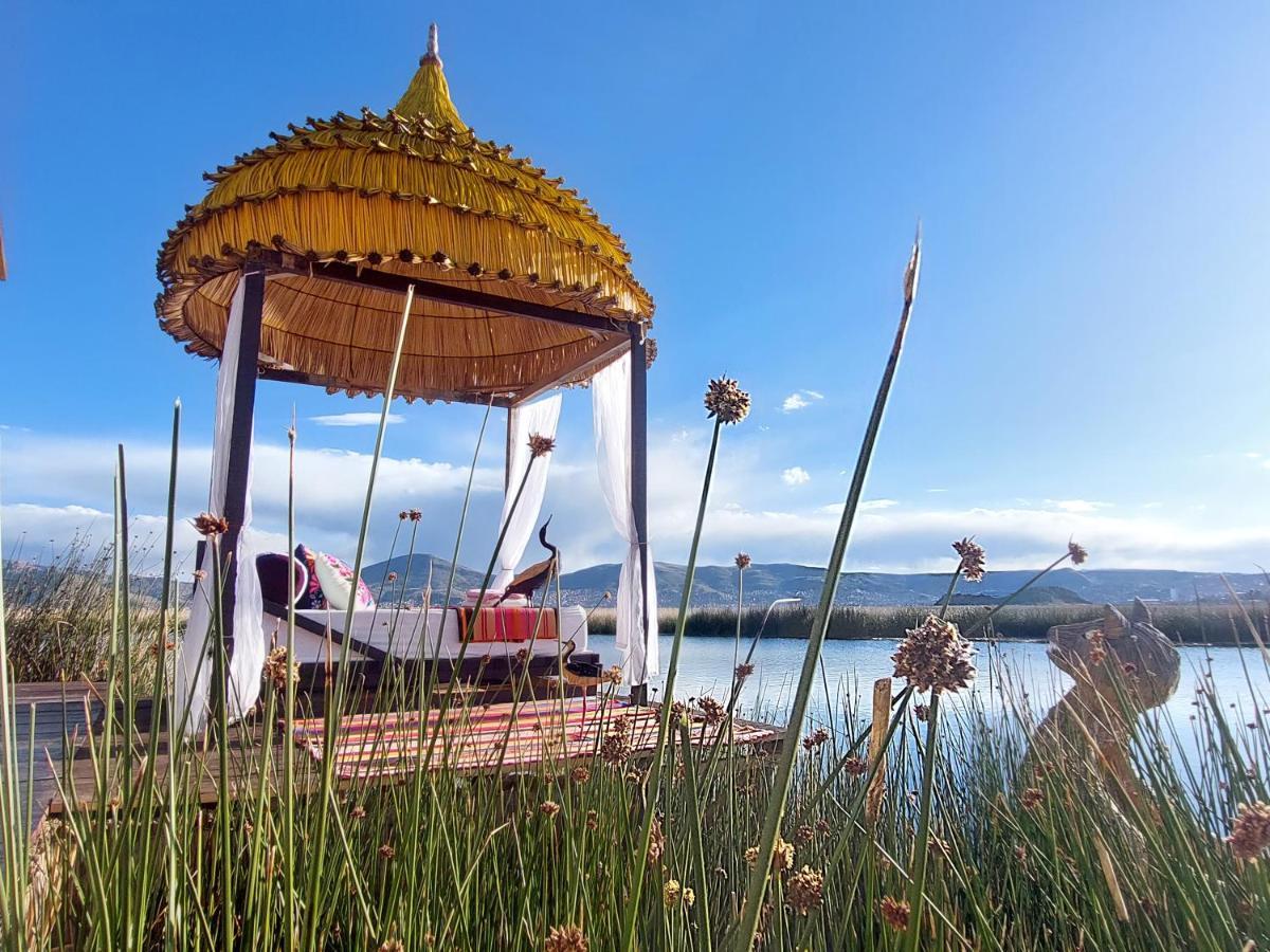 Uros Lodge Peru Puno Exterior foto