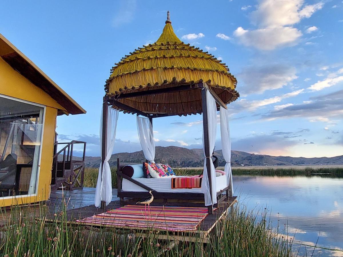 Uros Lodge Peru Puno Exterior foto