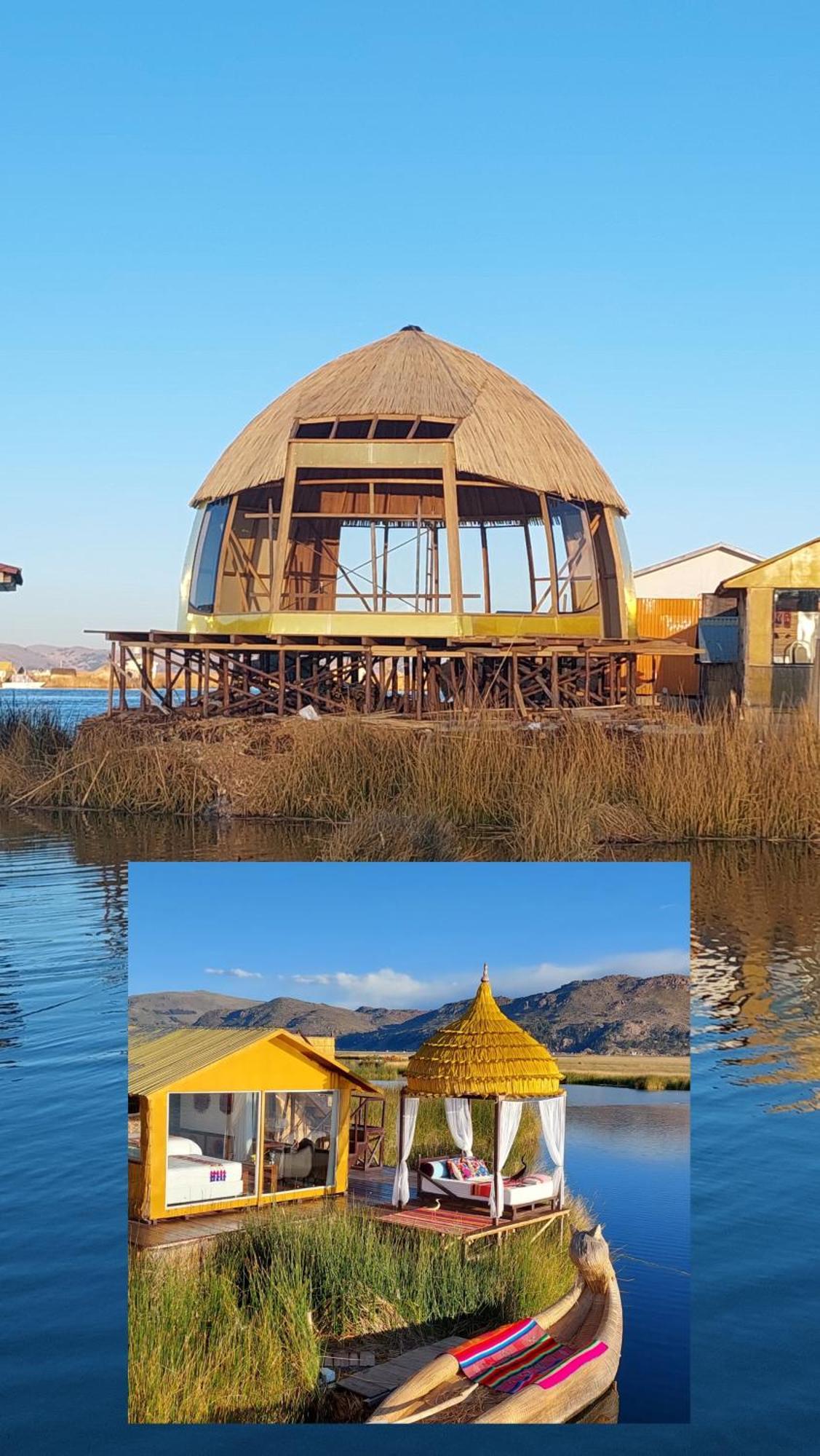 Uros Lodge Peru Puno Exterior foto