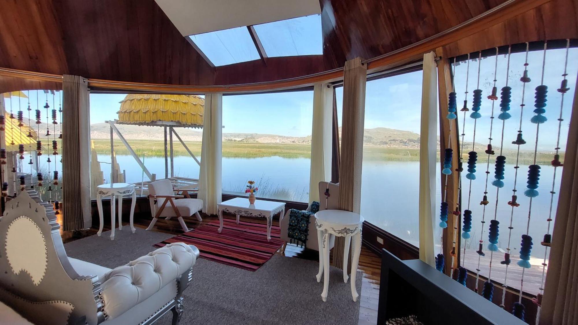 Uros Lodge Peru Puno Exterior foto