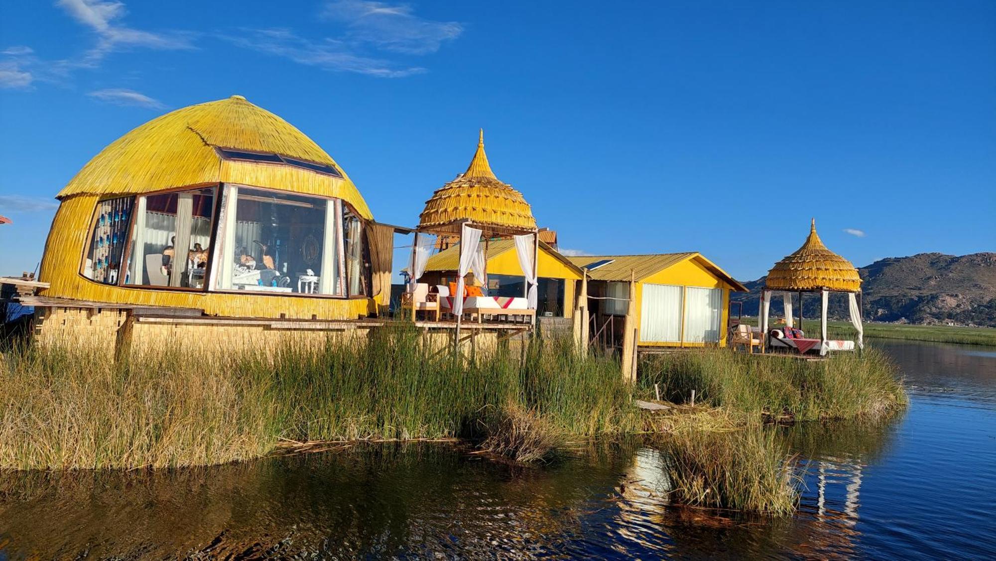 Uros Lodge Peru Puno Exterior foto